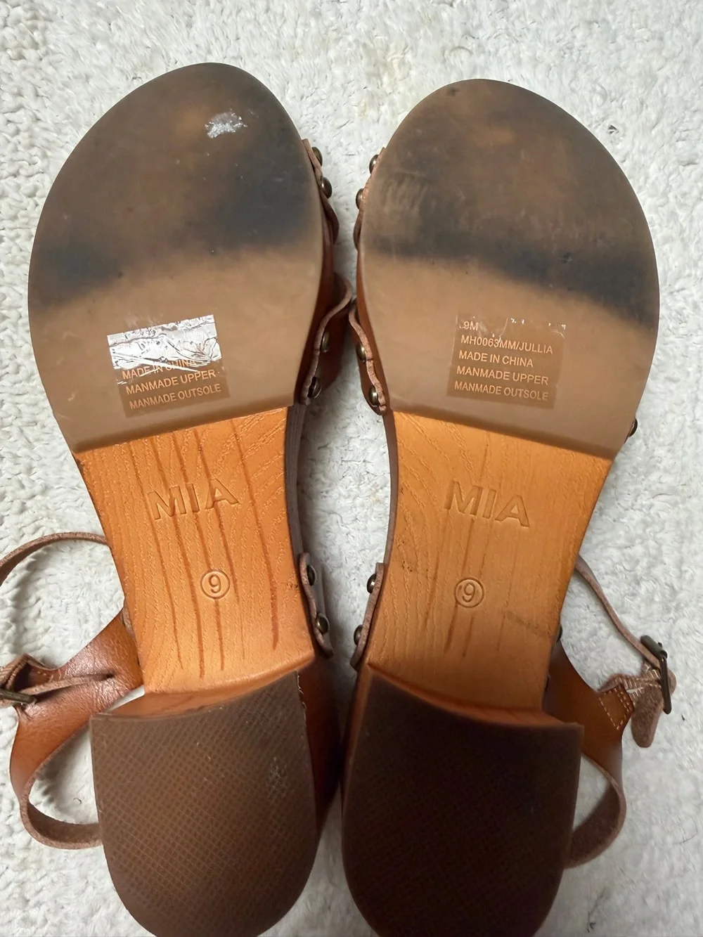 MIA “Jullia” Platform Clog Sandals